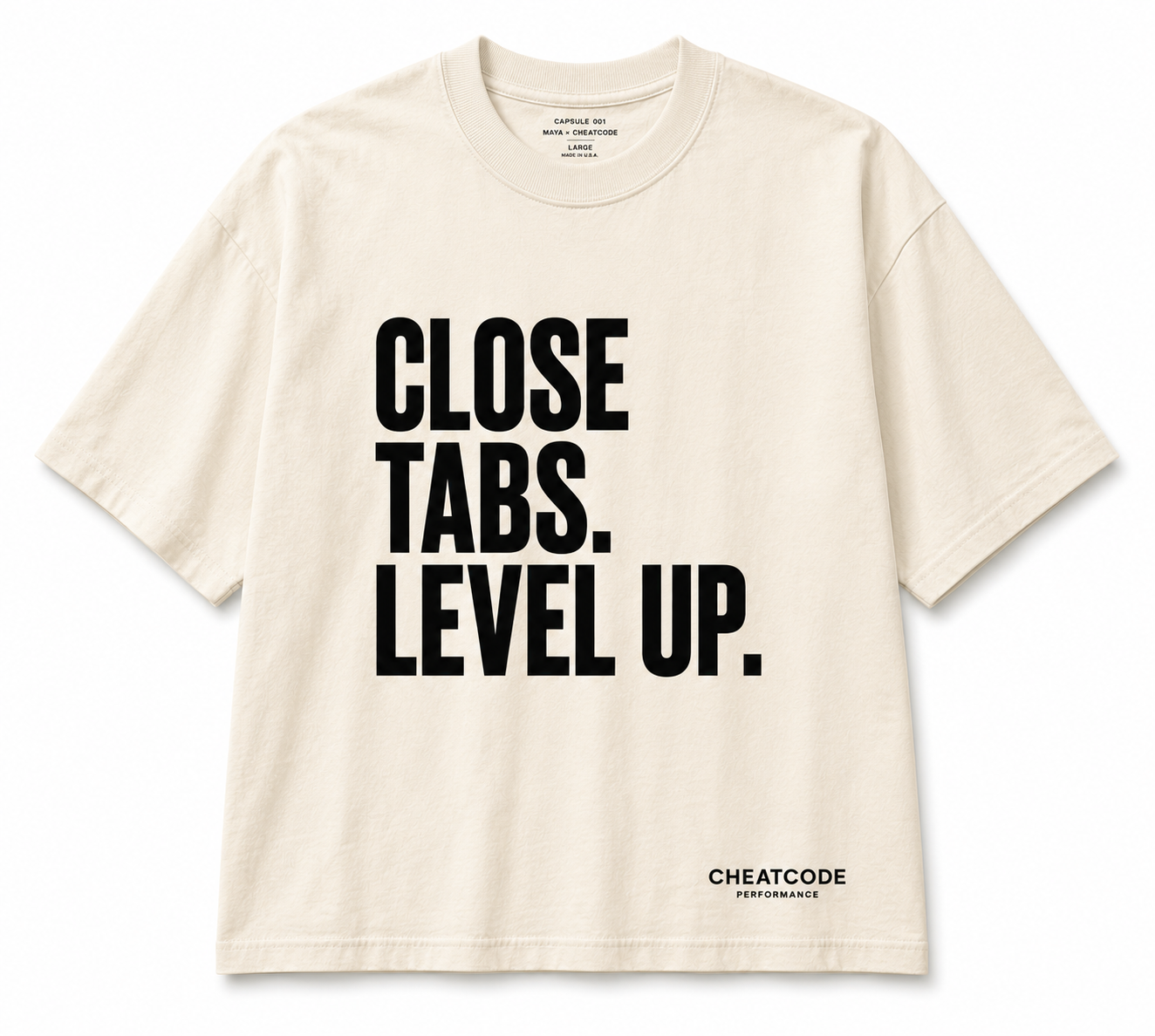 CAPSULE 001: CLOSE TABS. LEVEL UP.