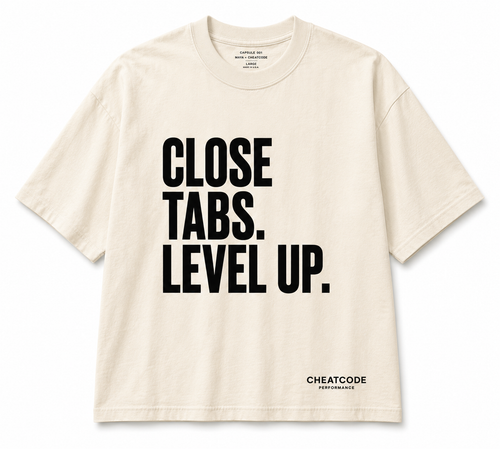 CAPSULE 001: CLOSE TABS. LEVEL UP.